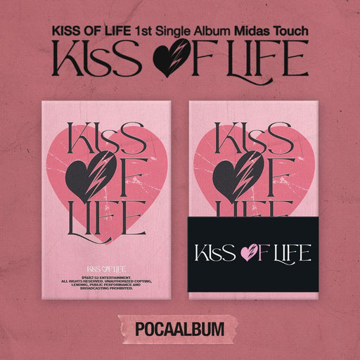 KISS OF LIFE - MIDAS TOUCH (1ST SINGLE ALBUM) POCA ALBUM Nolae