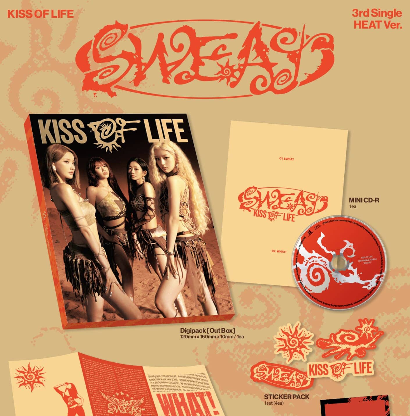 KISS OF LIFE - SWEAT Nolae