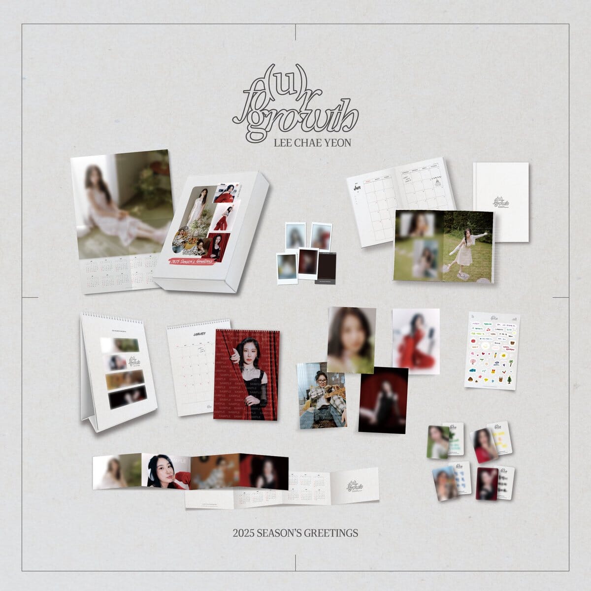 LEE CHAE YEON - 2025 SEASON'S GREETINGS (FOUR GROWTH) Nolae