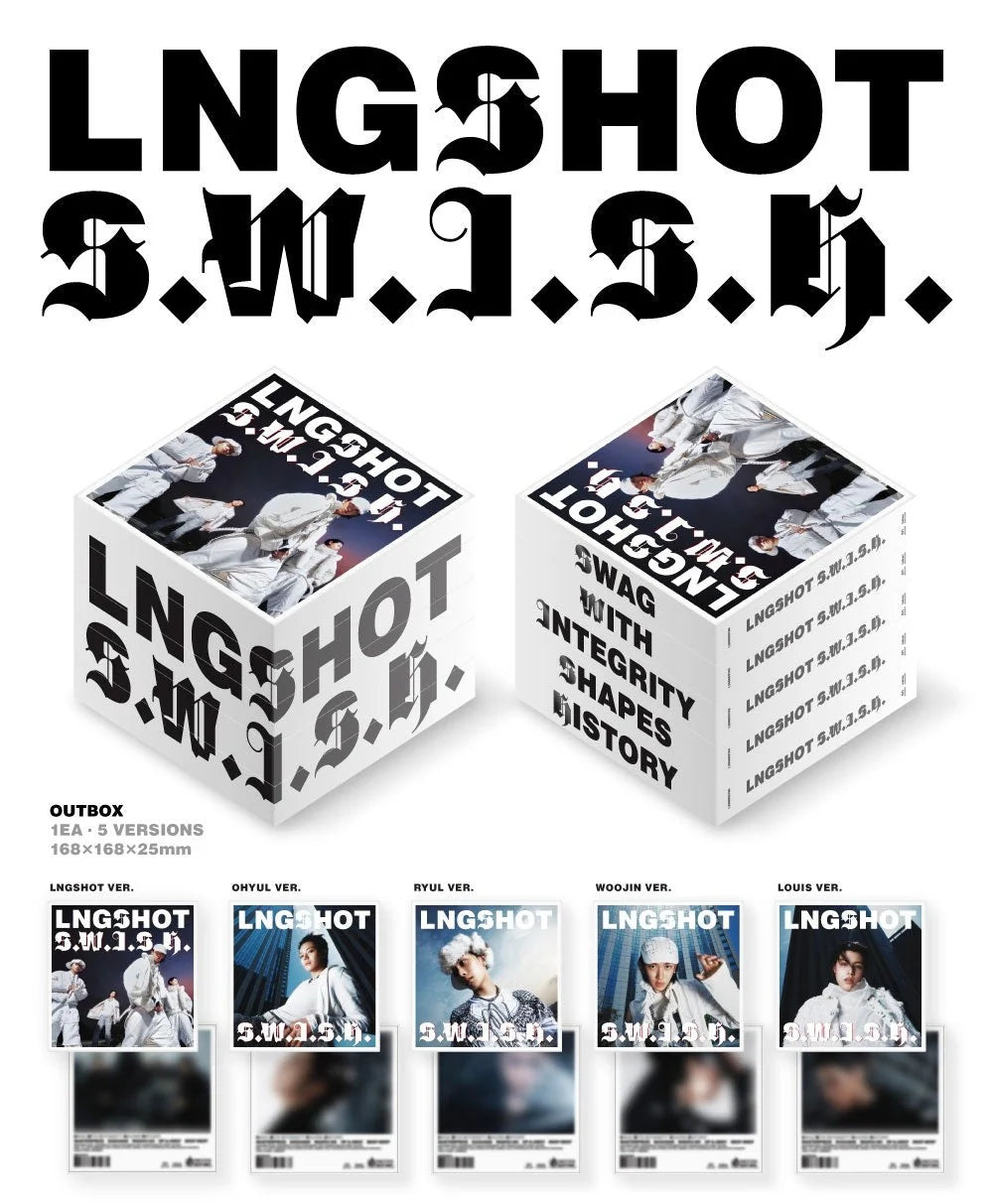 LNGSHOT - S.W.I.S.H. (STANDARD VER.) + Soundwave Gift