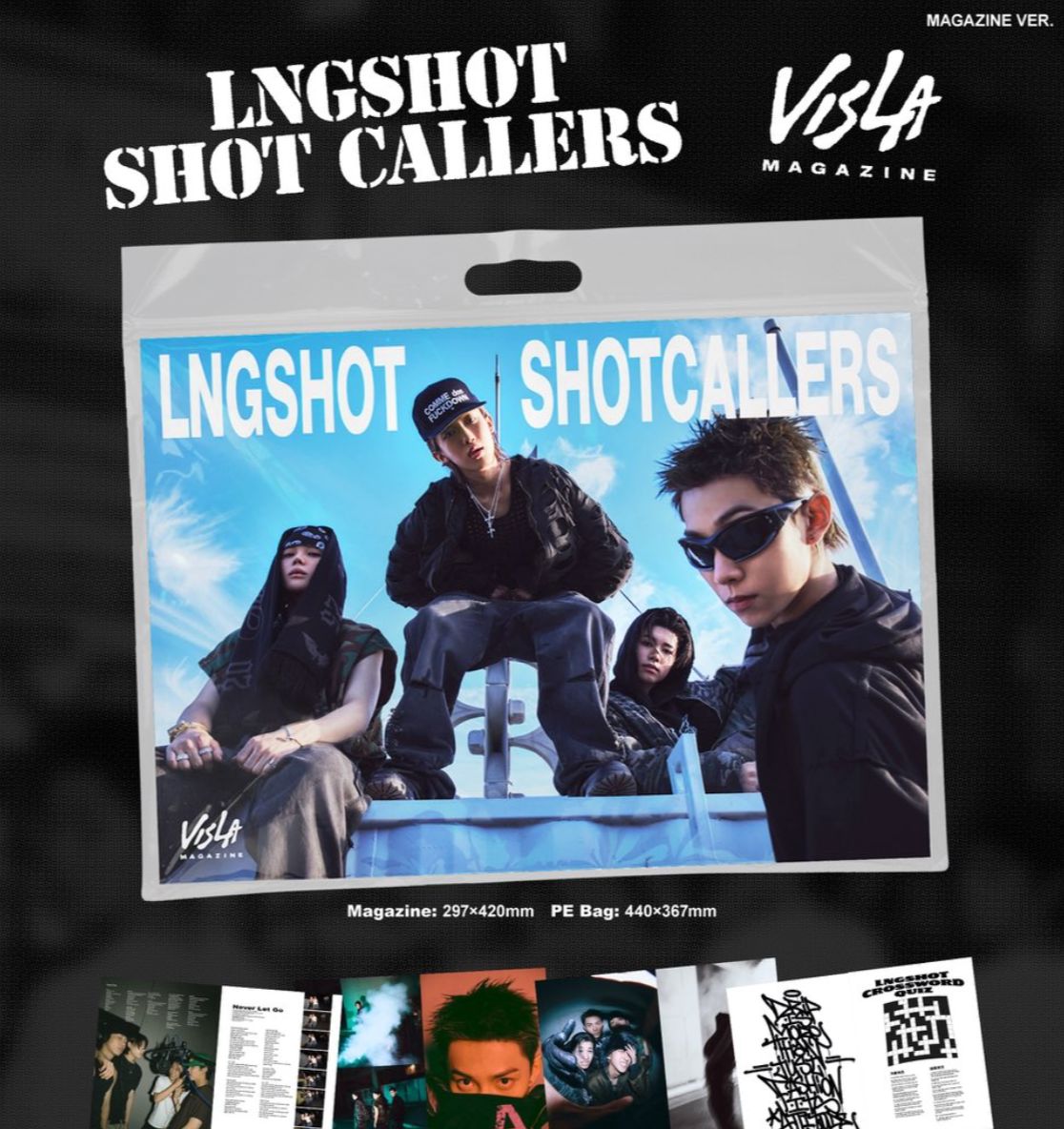 LNGSHOT - SHOT CALLERS (MAGAZINE VER.) Nolae