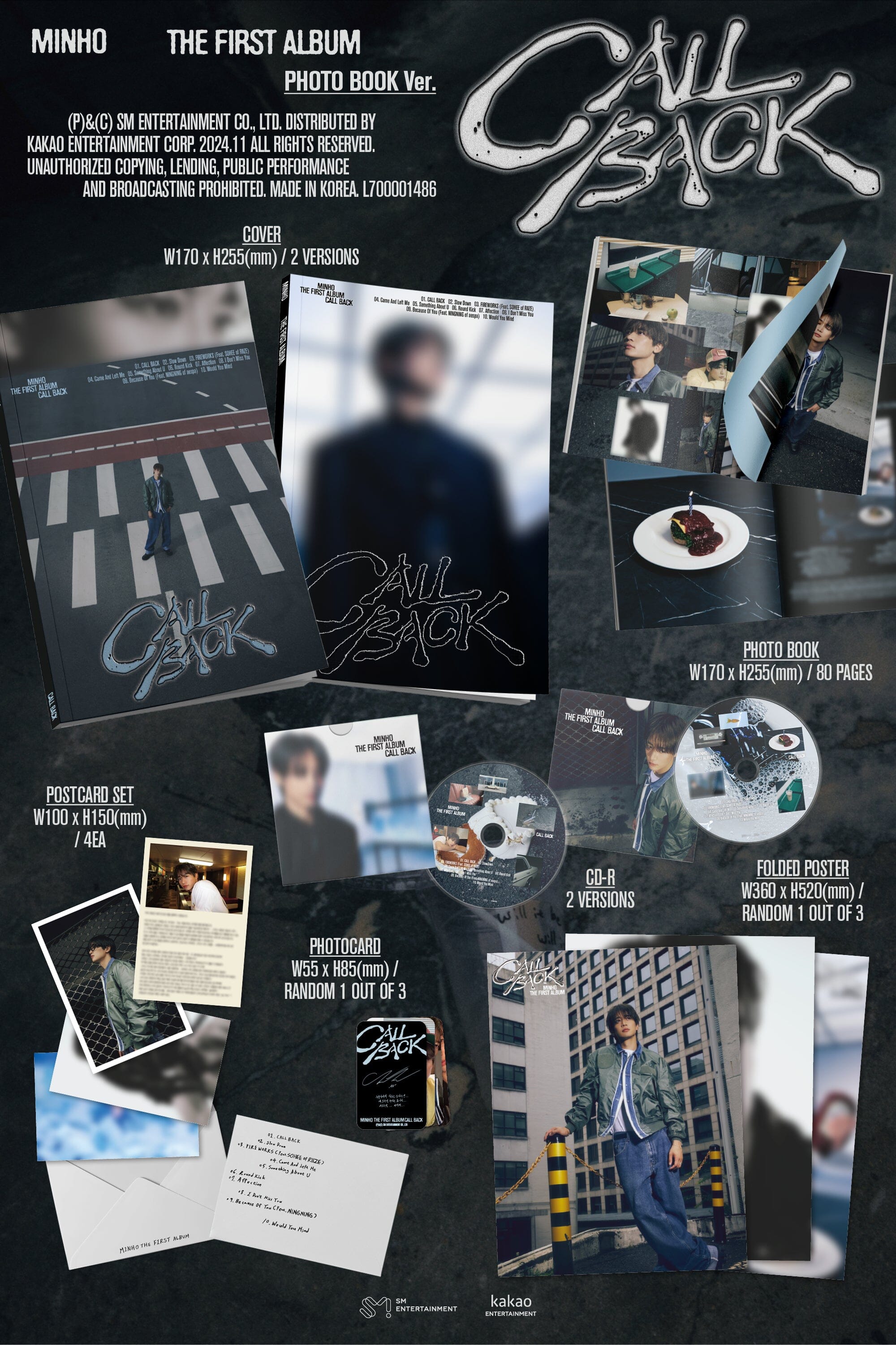 MINHO – CALL BACK (PHOTOBOOK VER.) Nolae