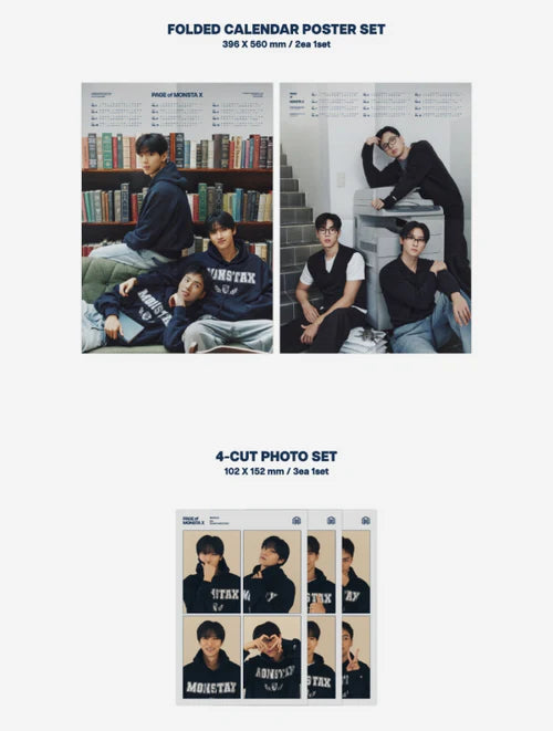 MONSTA X - 2025 SEASON'S GREETINGS (PAGE OF MONSTA X) + Soundwave Photocard Nolae