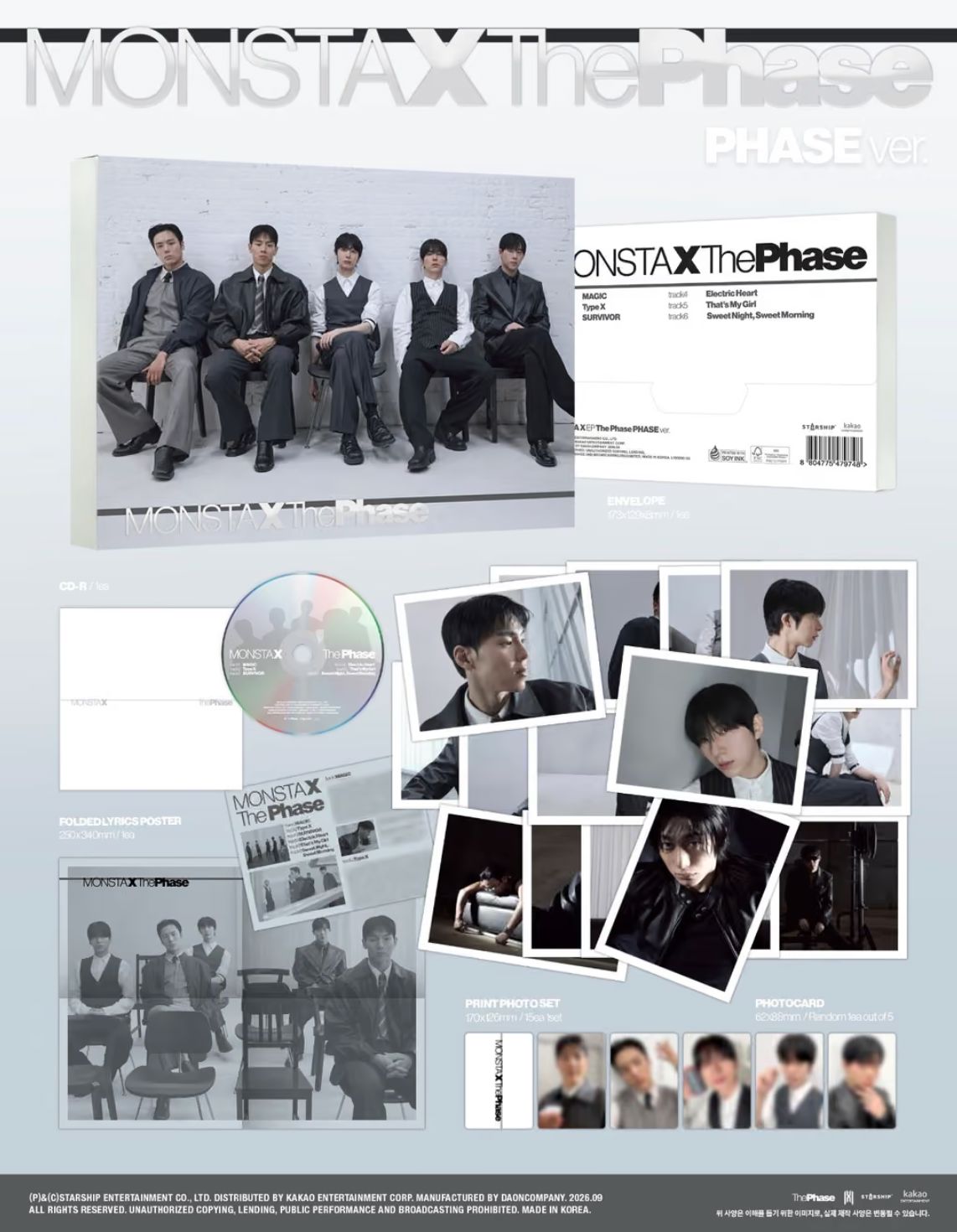 MONSTA X - THE PHASE Nolae