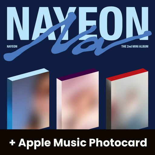 NAYEON (TWICE) - NA (THE 2ND MINI ALBUM) + Apple Music Photocard Nolae