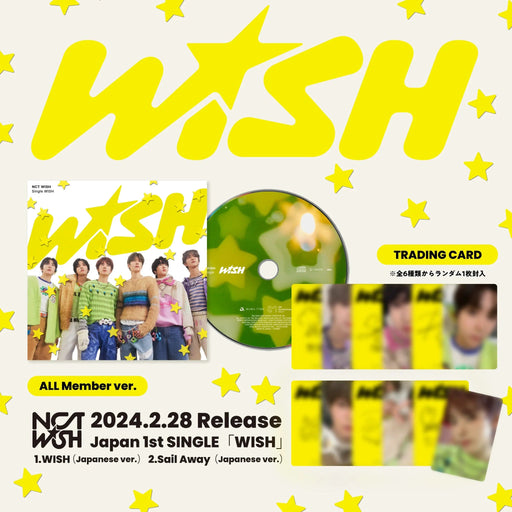 NCT WISH - WISH (JAPAN 1ST SINGLE ALBUM) Nolae
