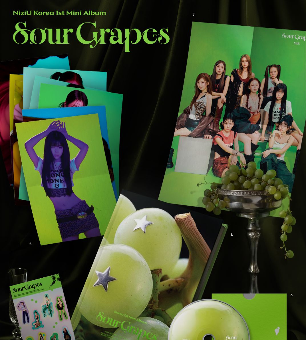 NIZIU - SOUR GRAPES + FANS SHOP Gift Nolae