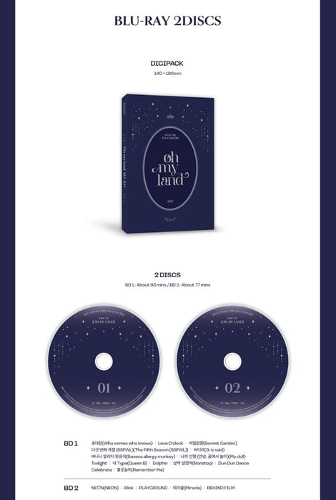 OH MY GIRL - 2023 FAN CONCERT (OH MY LAND) BLU-RAY Nolae