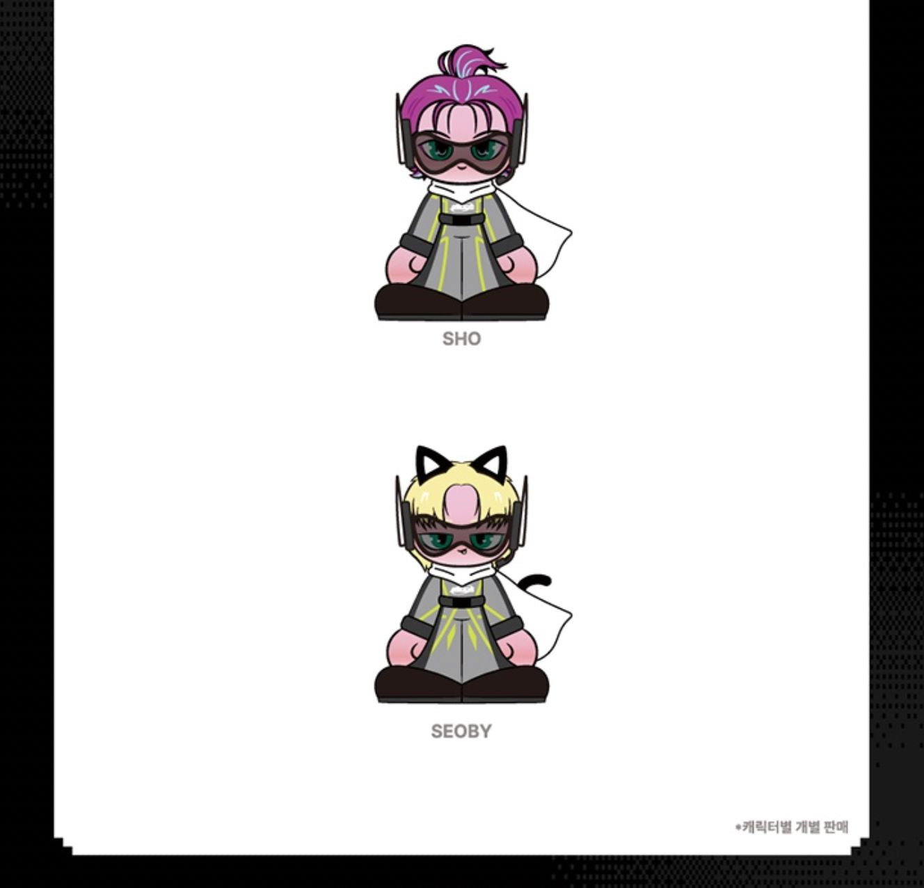 P1HARMONY - OFFICIAL CHARACTER DOLL (HERO VER.) Nolae