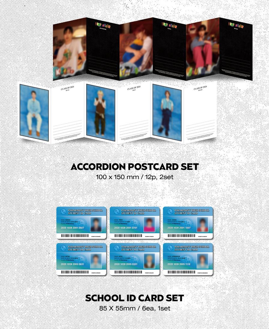 P1HARMONY - P1AY AGAIN (4TH PHOTO BOOK) + Soundwave Photocards Nolae