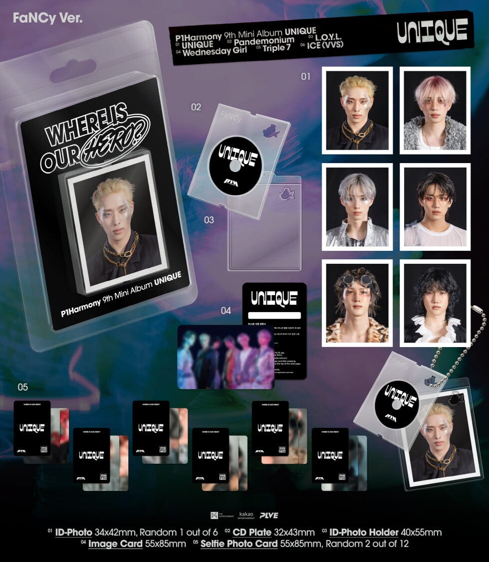 P1HARMONY - UNIQUE (FANCY VER.) Nolae