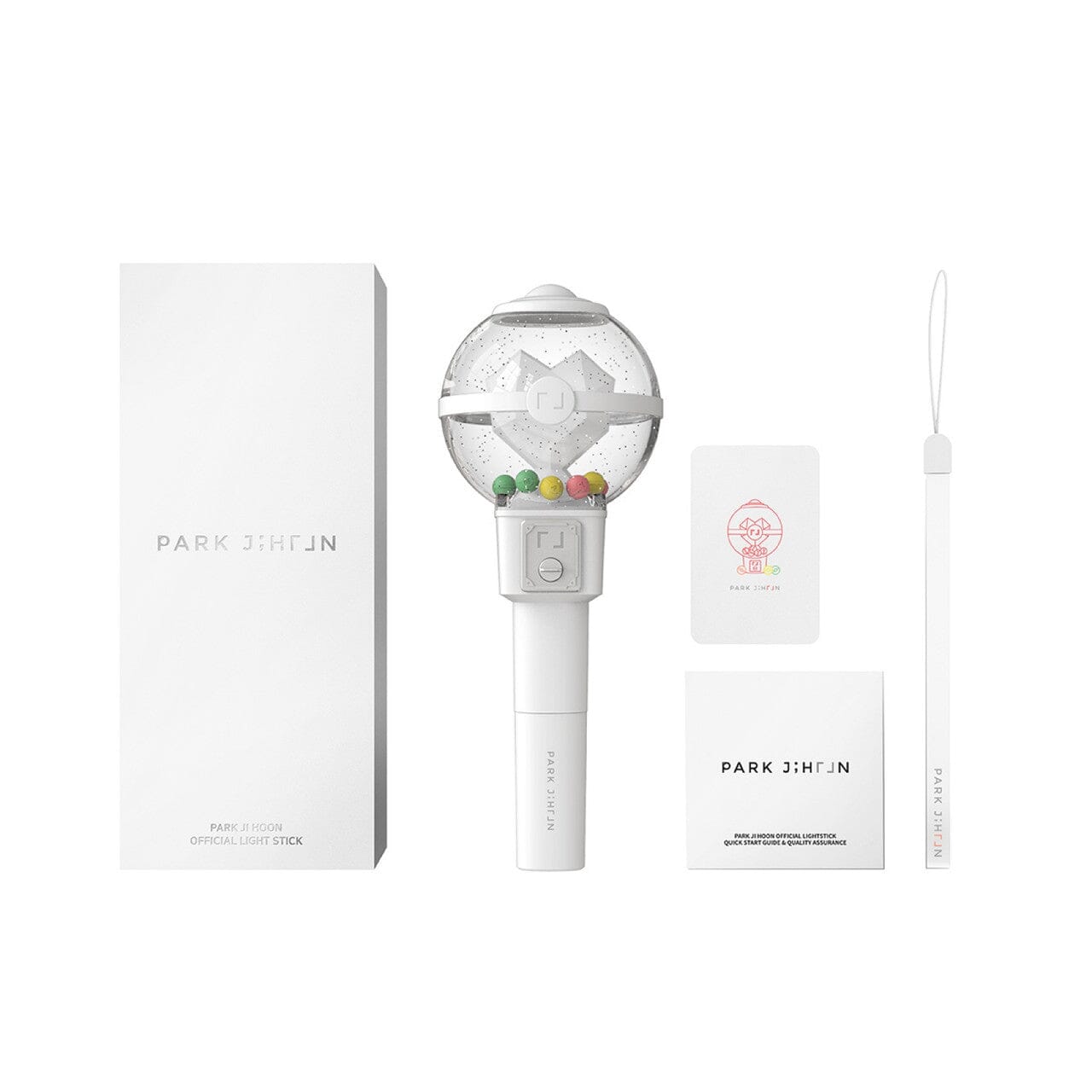 PARK JI HOON - OFFICIAL LIGHT STICK & LIGHT KEYRING Nolae