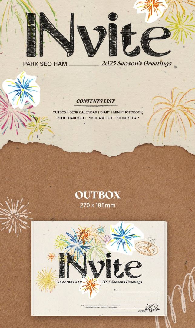 PARK SEO HAM - 2025 SEASONS GREETINGS (INVITE) Nolae