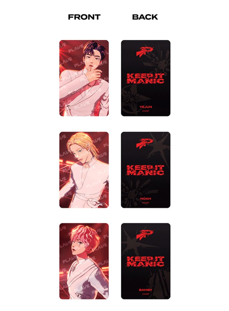 PLAVE - PHOTOCARD PACK (2026 WORLD TOUR 'KEEP IT MANIC') Nolae