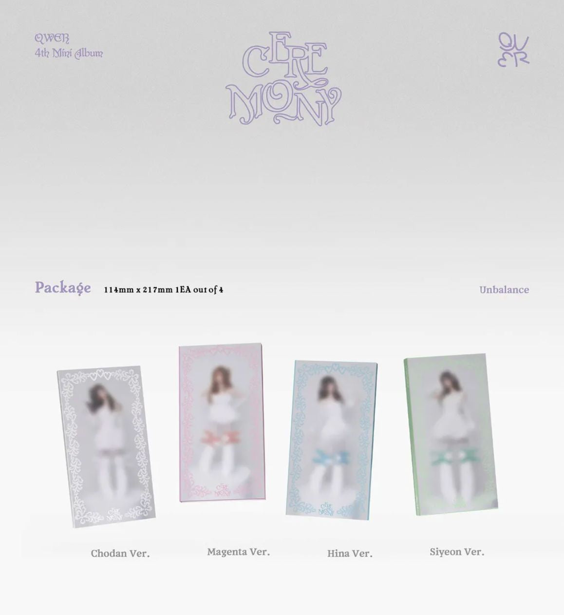 QWER - CEREMONY (BOOKLET VER.) Nolae