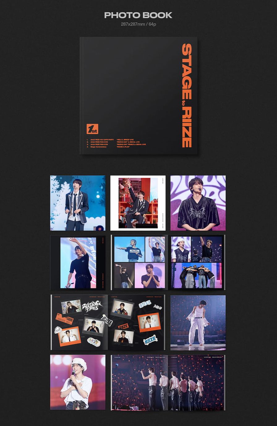 RIIZE - 1ST STAGE TO RIIZE (BLU-RAY + DIGITAL CODE SET) Nolae