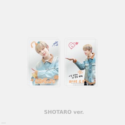 RIIZE - LAYERED PHOTO CARD SET (RIIZE UP AT SEOUL POP-UP STORE OFFICIAL MD) Nolae