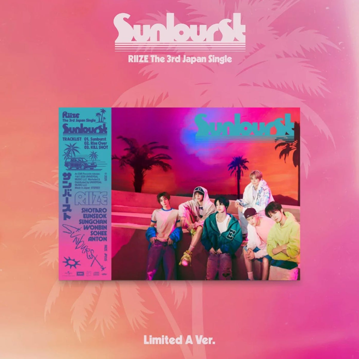 RIIZE - SUNBURST (THE 3RD JAPAN SINGLE) Nolae