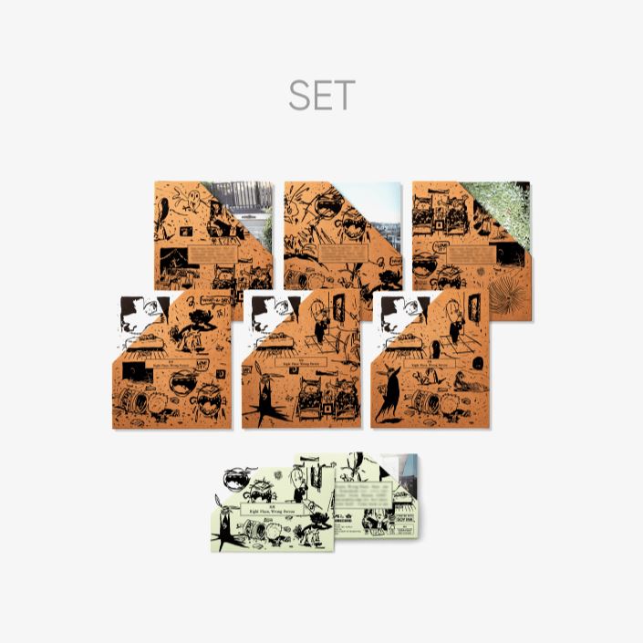 RM (BTS) - RIGHT PLACE, WRONG PERSON (2ND SOLO ALBUM) SET + Weverse Gift Nolae