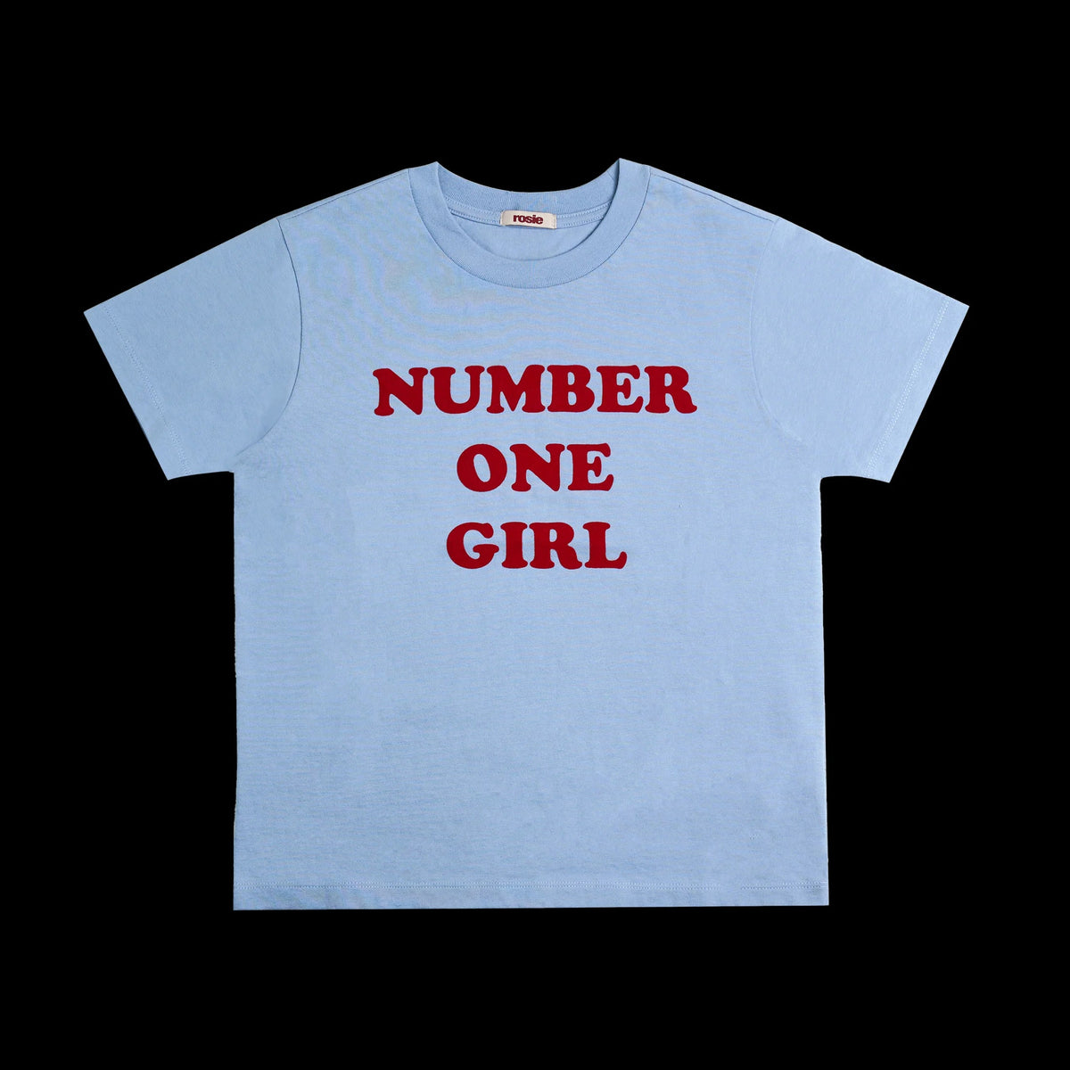 rosie NUMBONE ONE GIRL Tシャツ ROSÉ [ROSIE] NUMBER ONE GIRL WHITE T-SHIRT