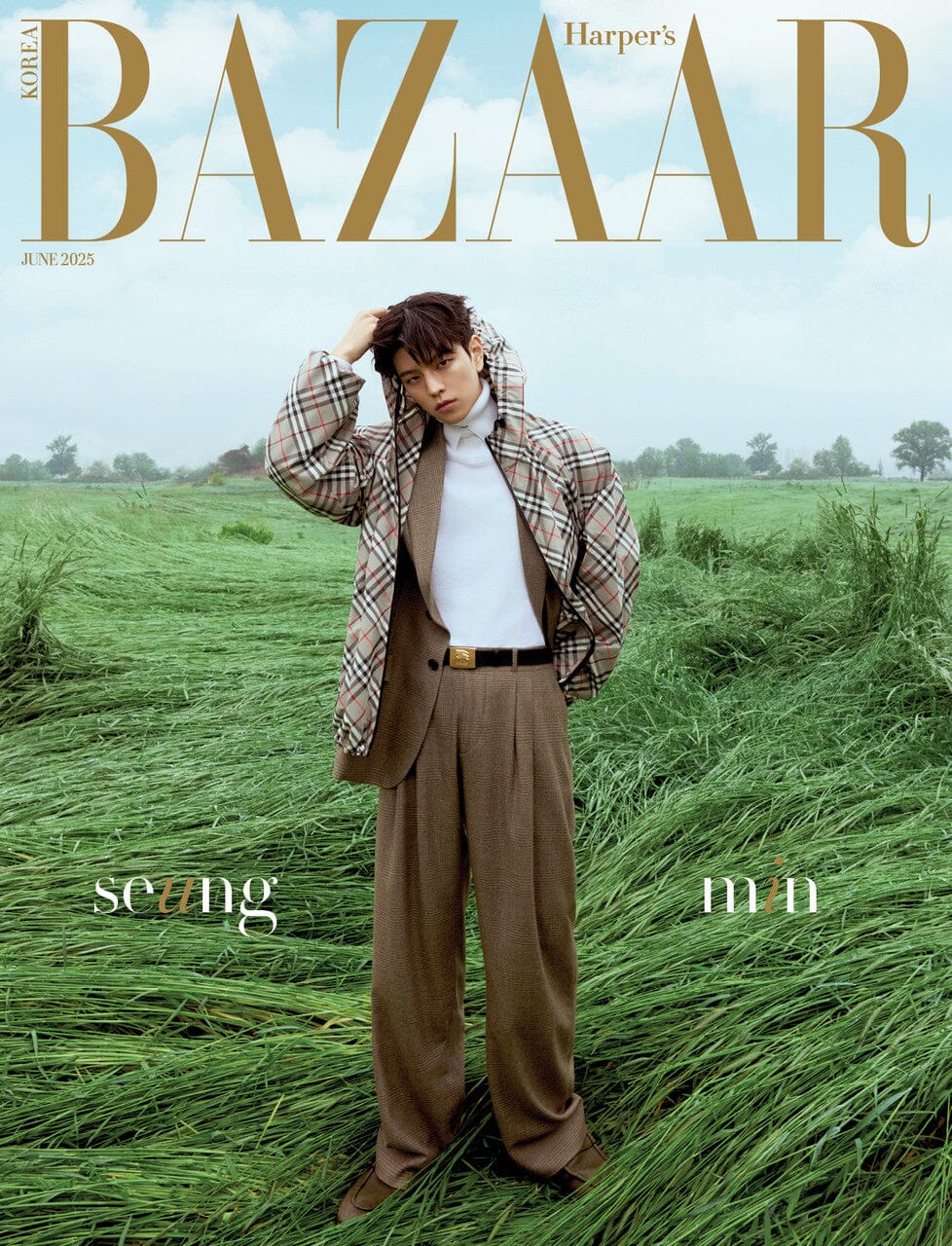 SEUNGMIN (STRAY KIDS) - BAZAAR MAGAZINE (JUNE 2025) Nolae