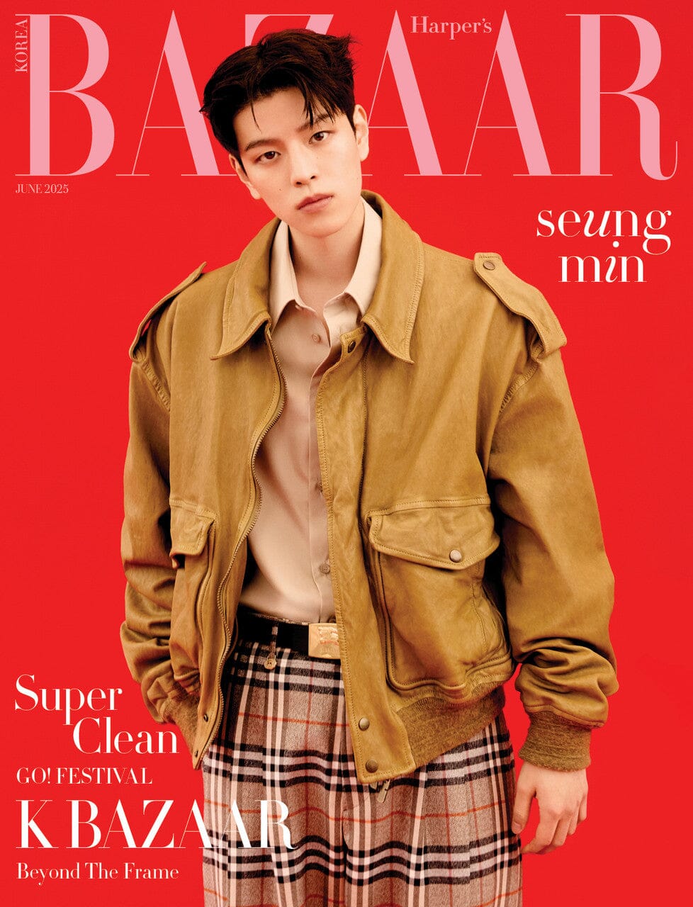 SEUNGMIN (STRAY KIDS) - BAZAAR MAGAZINE (JUNE 2025) Nolae