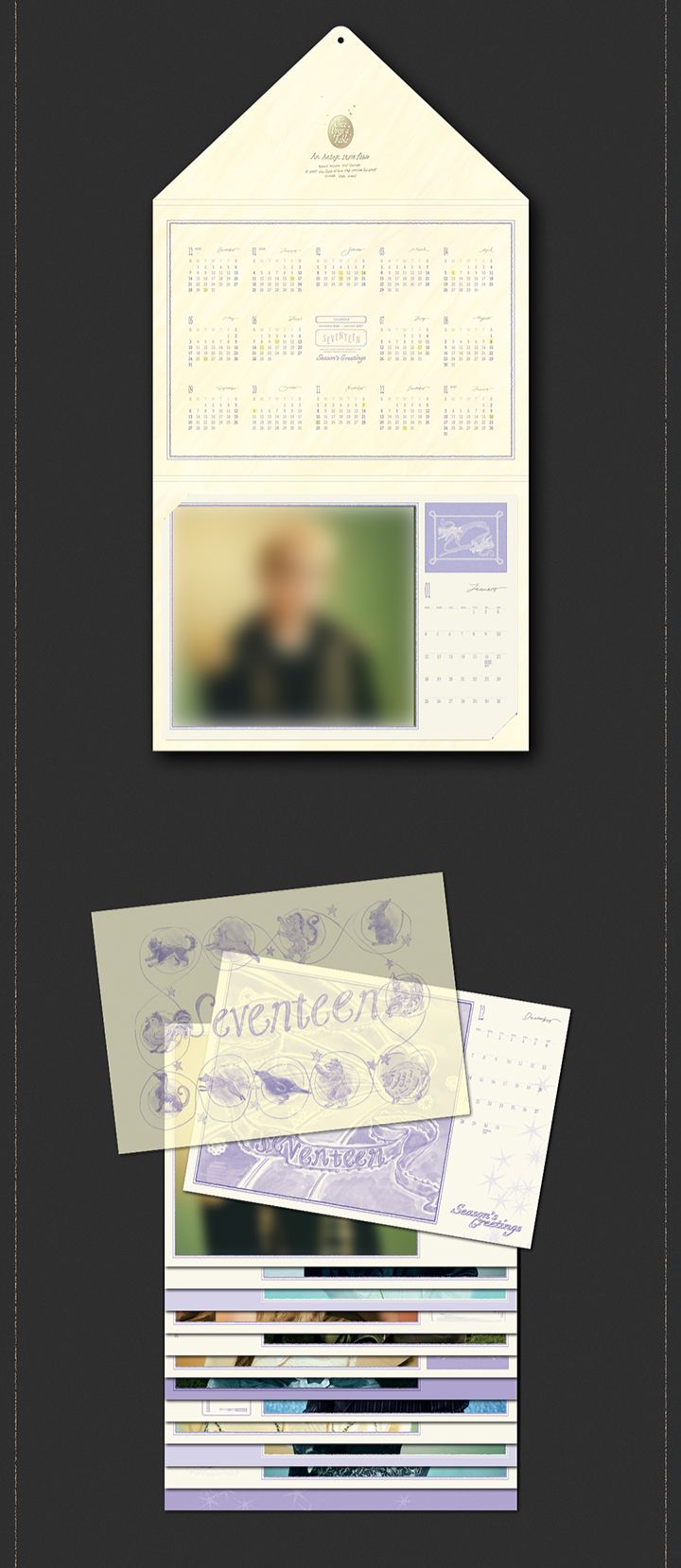 SEVENTEEN - 2026 WALL CALENDAR Nolae