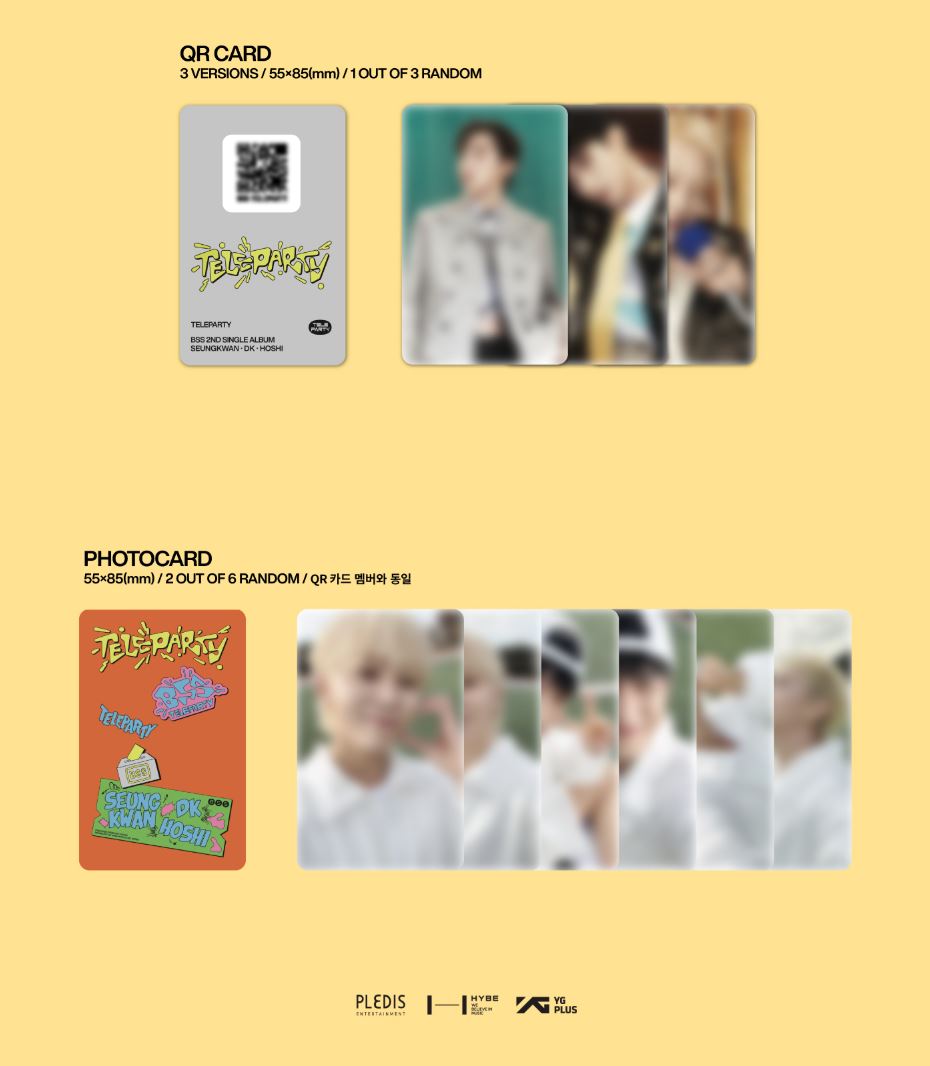 SEVENTEEN BSS - TELEPARTY (WEVERSE ALBUMS VER.) + Weverse Gift Nolae