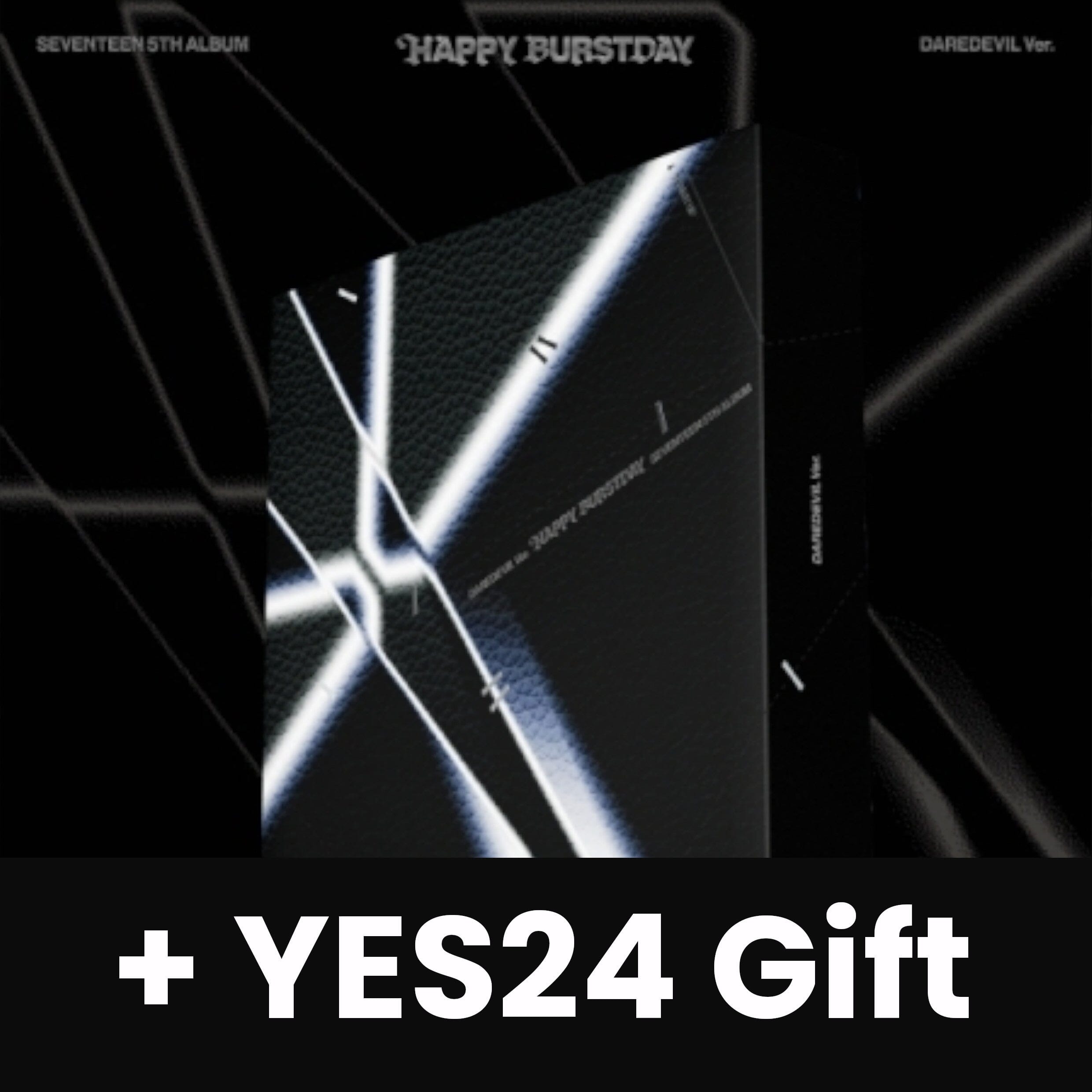 SEVENTEEN - HAPPY BURSTDAY (DAREDEVIL VER.) + YES24 Gift