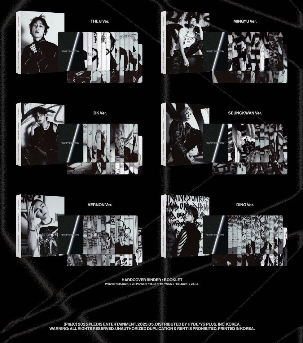 SEVENTEEN - HAPPY BURSTDAY (DAREDEVIL VER.) + YES24 Gift