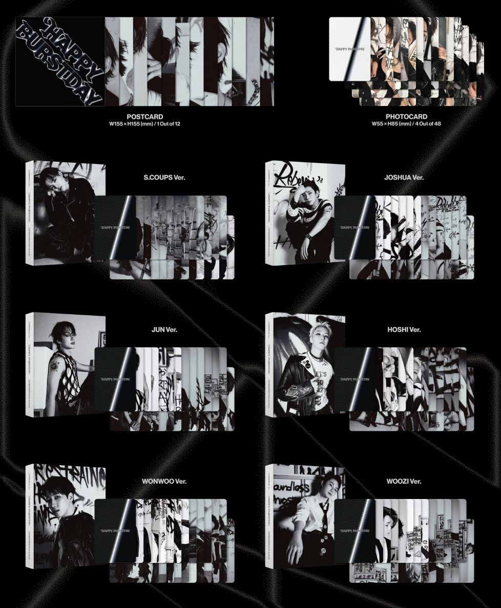 SEVENTEEN - HAPPY BURSTDAY (DAREDEVIL VER.) + YES24 Gift