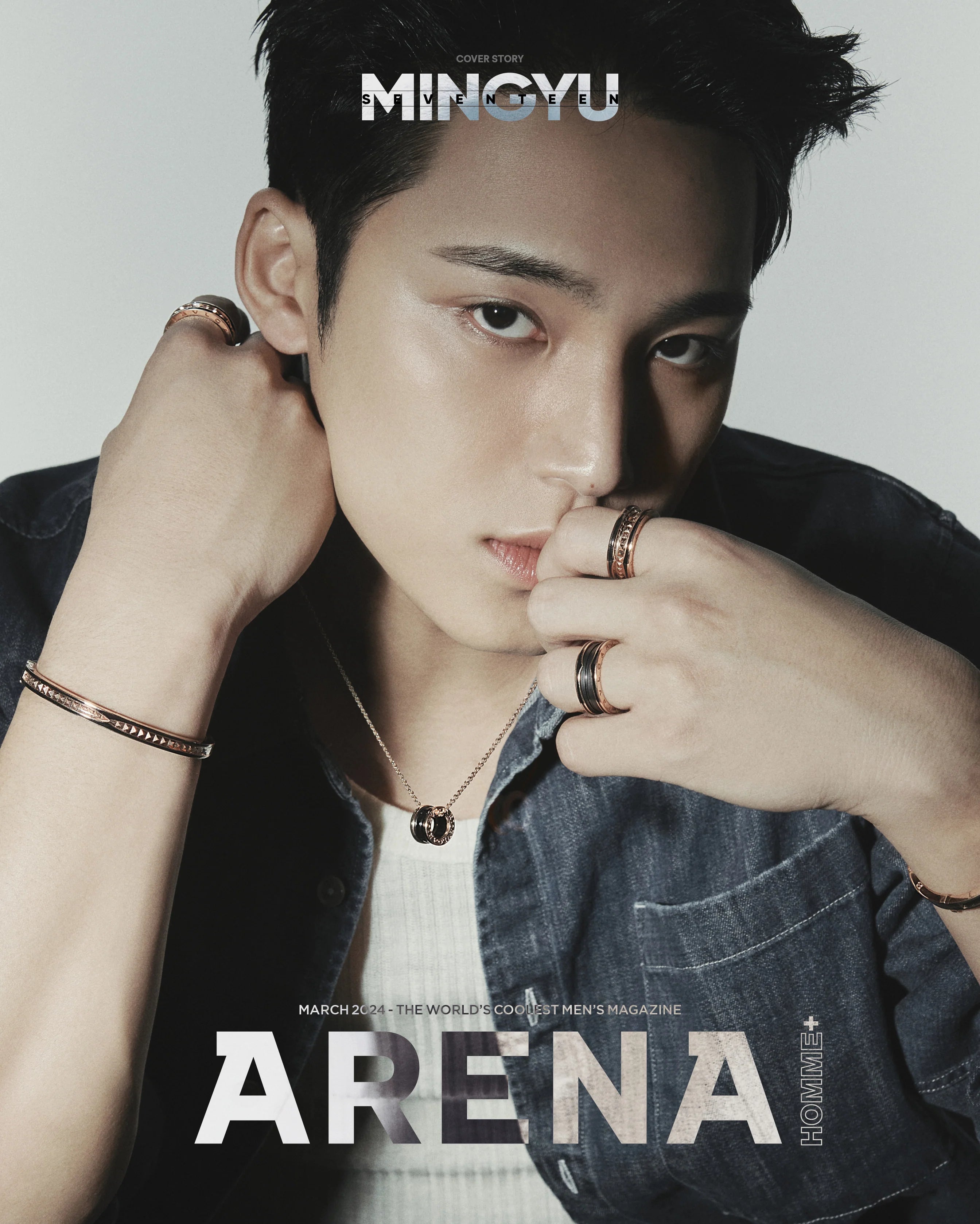 SEVENTEEN (MINGYU) - ARENA HOMME MAGAZINE 2024 MARCH ISSUE Nolae