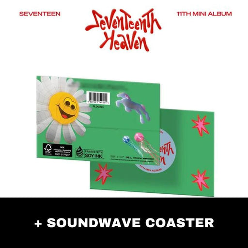 SEVENTEEN - SEVENTEENTH HEAVEN (WEVERSE ALBUMS VER.) + Soundwave Coaster Nolae