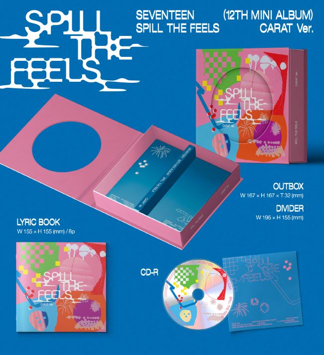 SEVENTEEN - SPILL THE FEELS (CARAT VER.) + Weverse Gift Nolae