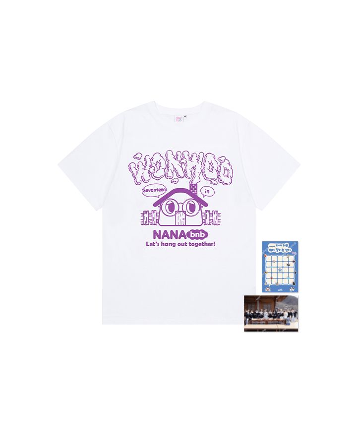 SEVENTEEN - T-SHIRT ('NANA BNB WITH SEVENTEEN' OFFICIAL MD) Nolae