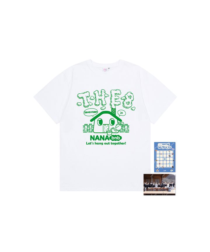 SEVENTEEN - T-SHIRT ('NANA BNB WITH SEVENTEEN' OFFICIAL MD) Nolae