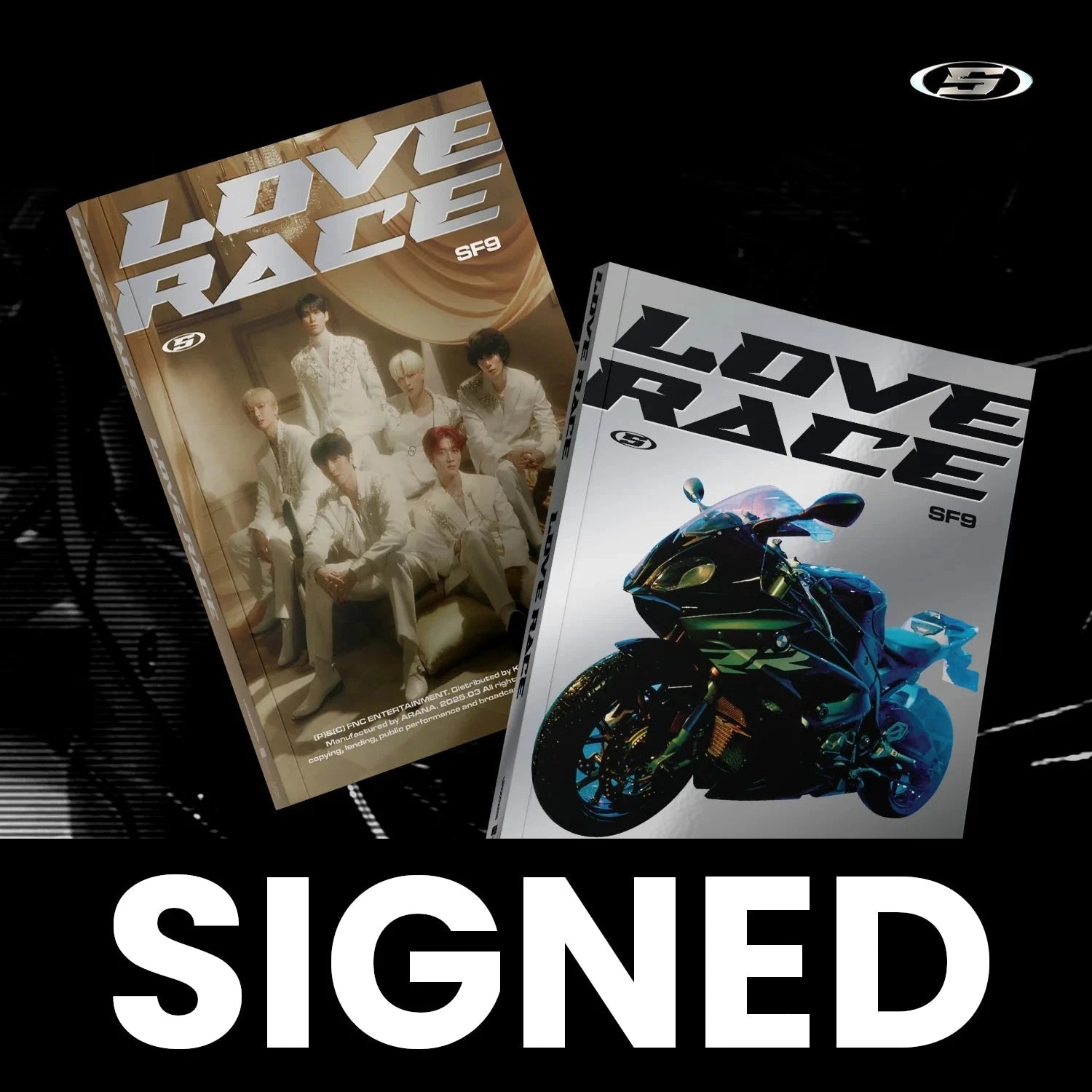 SF9 - LOVE RACE (SIGNED) Nolae