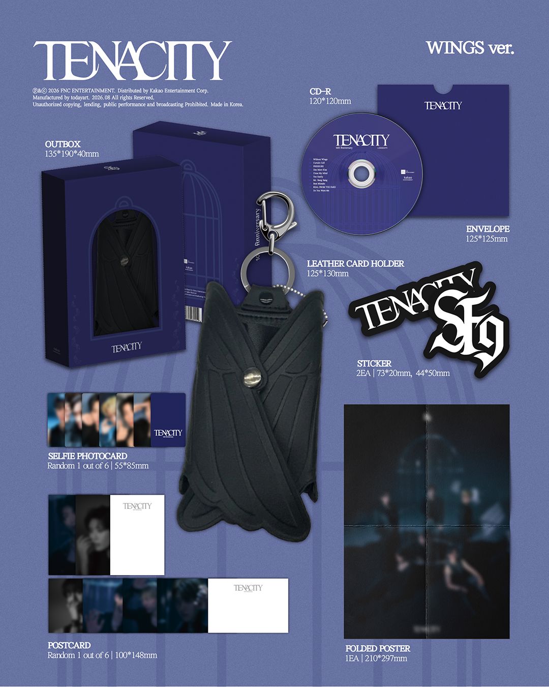 SF9 - TENACITY (WINGS Ver.) Nolae
