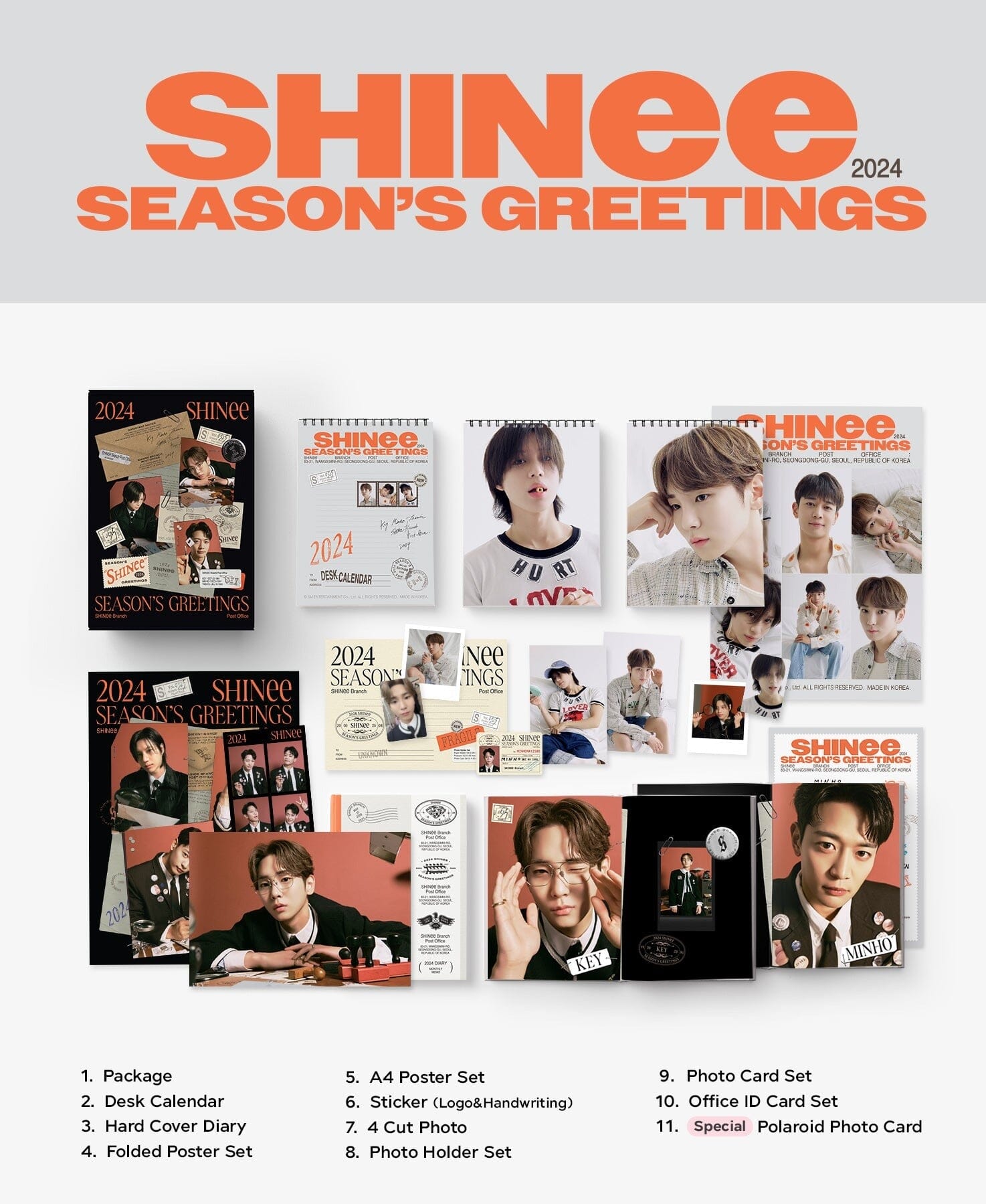 SHINEE - 2024 SEASON'S GREETINGS Nolae