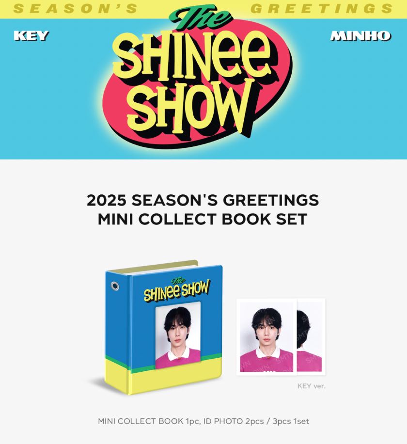 SHINEE - 2025 SM ARTIST SEASON’S GREETINGS OFFICIAL MD Nolae