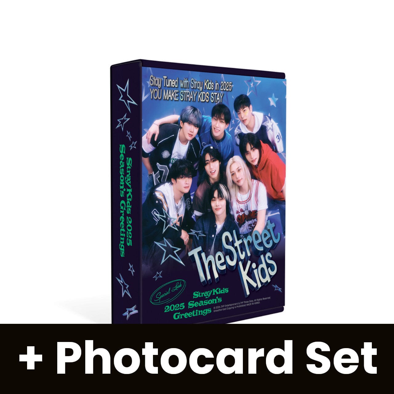 STRAY KIDS - 2025 SEASON'S GREETINGS (THE STREET KIDS) + Photocard Set Nolae