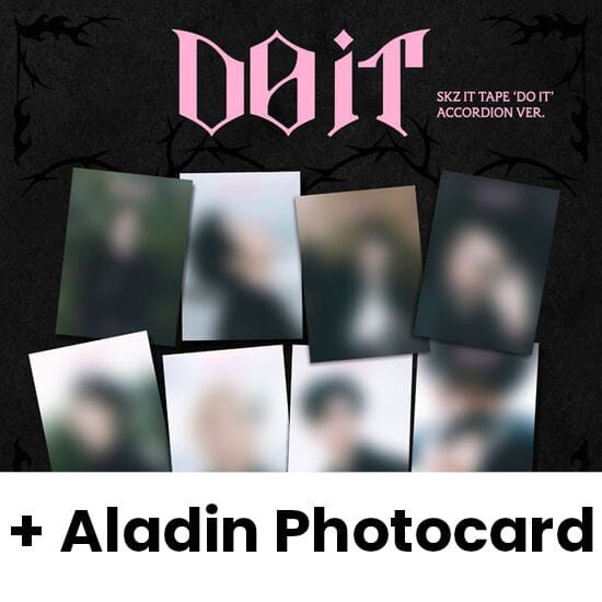 STRAY KIDS - DO IT (ACCORDION VER.) + Aladin Photocard Nolae