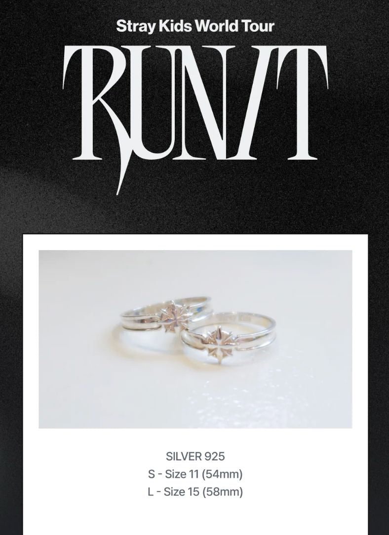 STRAY KIDS - RING (WORLD TOUR 'RUN IT' MD) Nolae