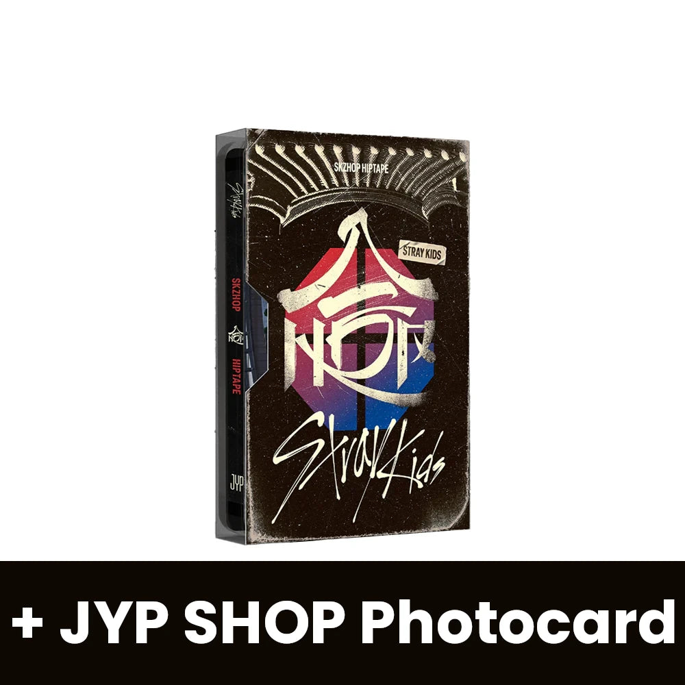 STRAY KIDS - SKZHOP HIPTAPE ‘合 (HOP)’ (NEMO VER.) + JYP SHOP Photocard Nolae