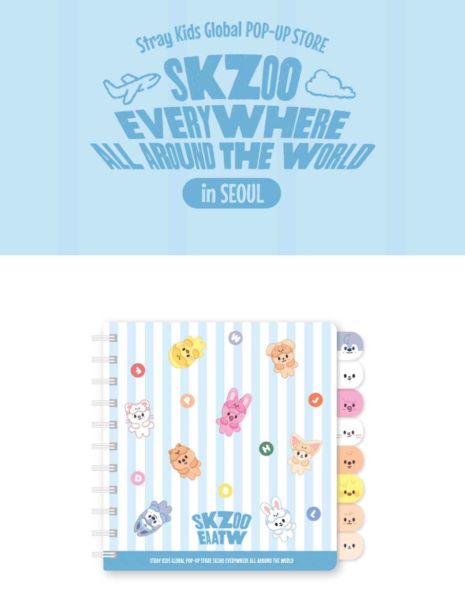 STRAY KIDS - SKZOO EVERYWHERE ALL AROUND THE WORLD IN SEOUL MD 3 Nolae