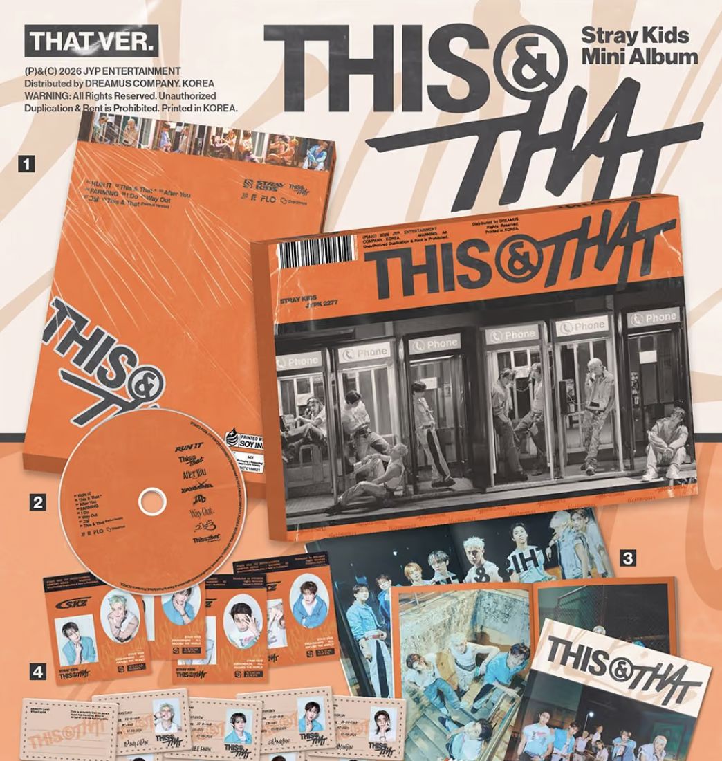 STRAY KIDS - THIS & THAT + BDM Gift Nolae