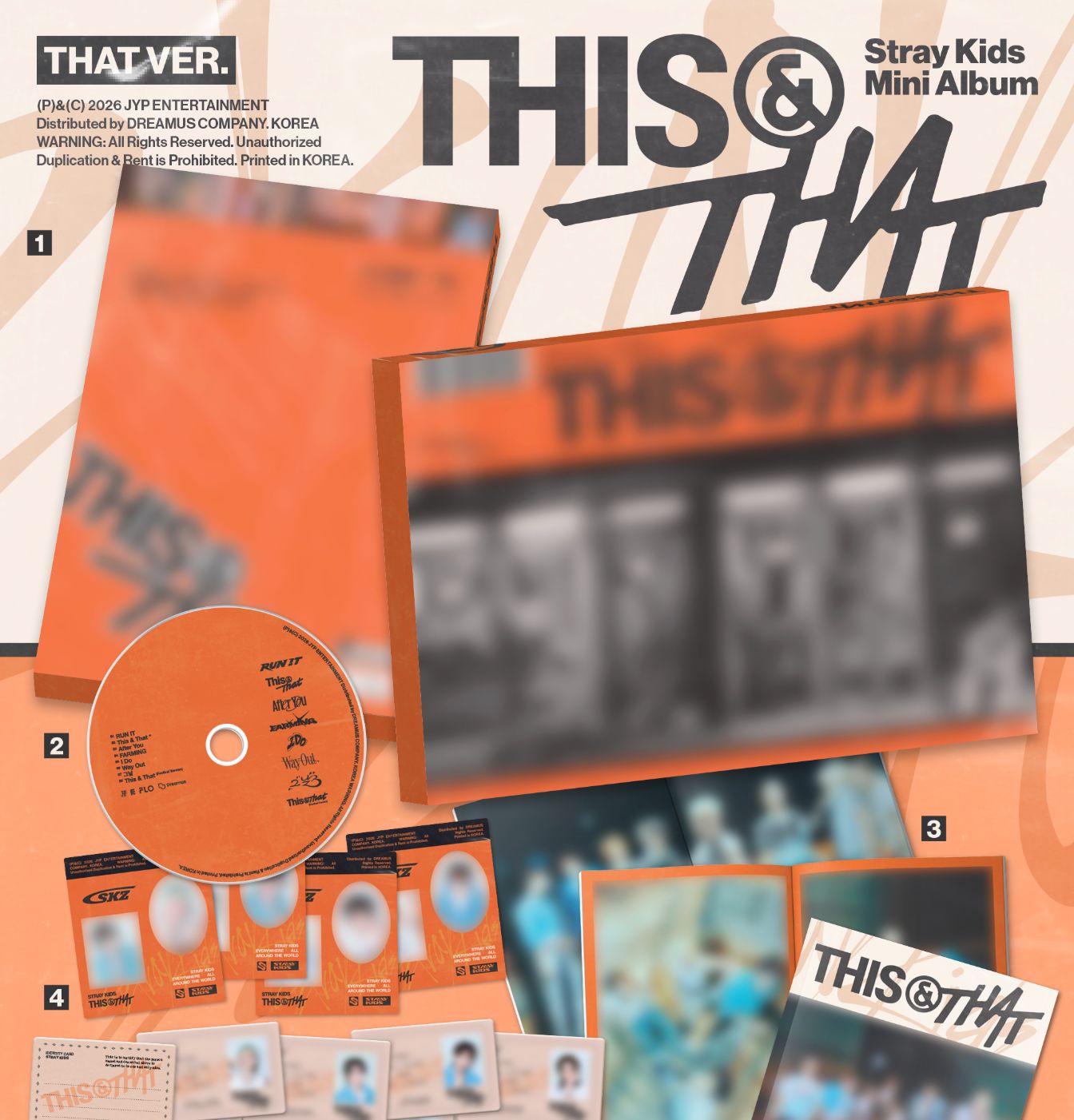 STRAY KIDS - THIS & THAT + Dear My Muse Gift Nolae
