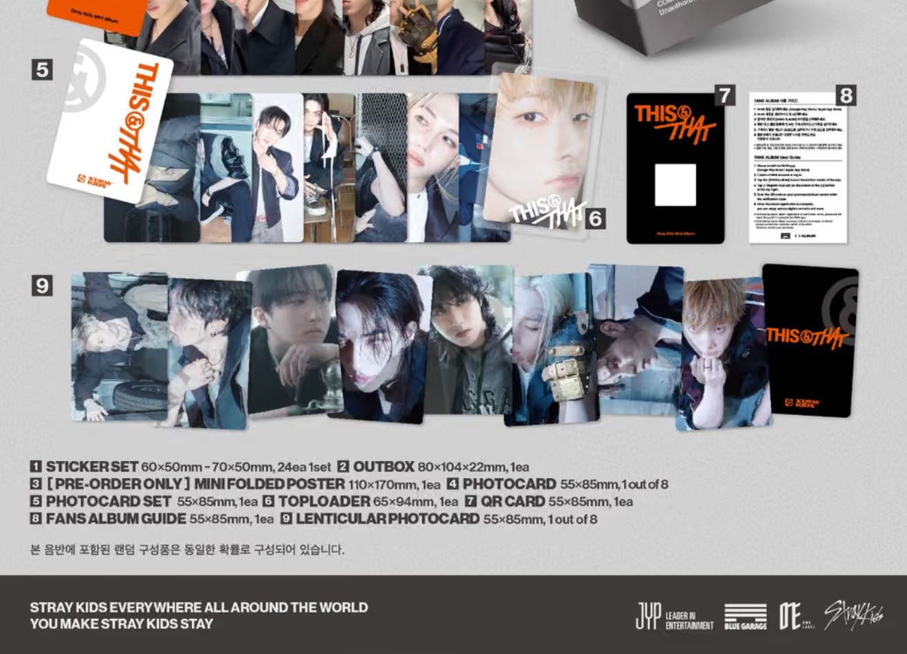 STRAY KIDS - THIS & THAT (FANS ALBUM VER.) + Apple Music Gift Nolae