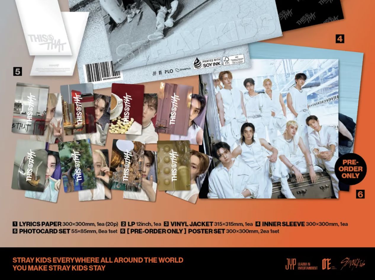 STRAY KIDS - THIS & THAT (LP VER.) (LIMITED) + Aladin Gift Nolae