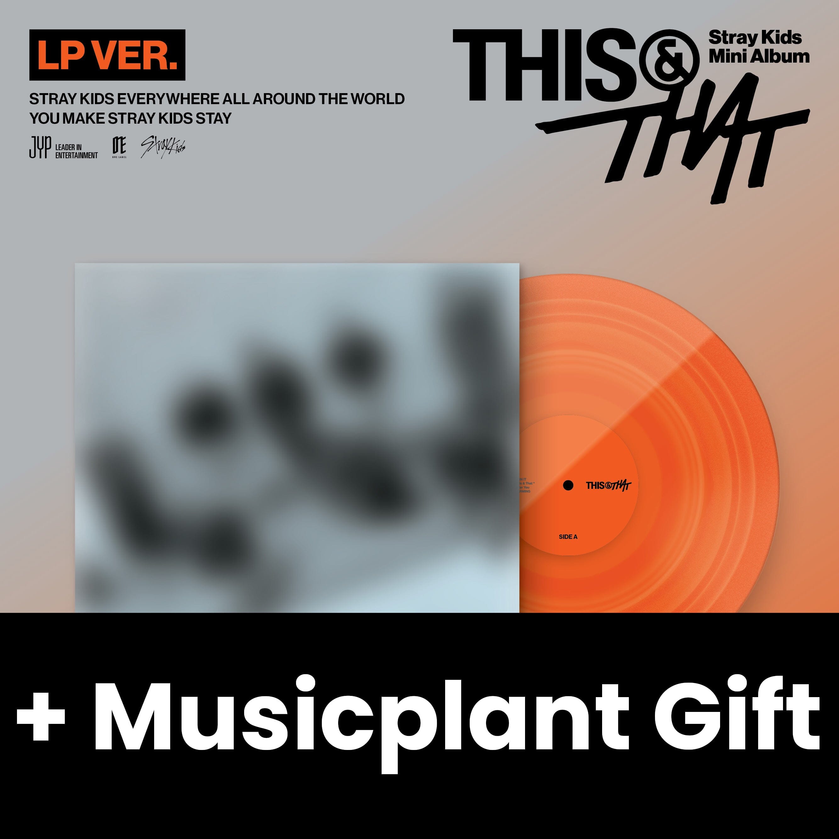 STRAY KIDS - THIS & THAT (LP VER.) (LIMITED) + Musicplant Gift Nolae